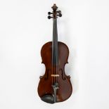 Violin label 'Jocubus Stainer in Absam Prope Oenipontem', 363mm, case incl.