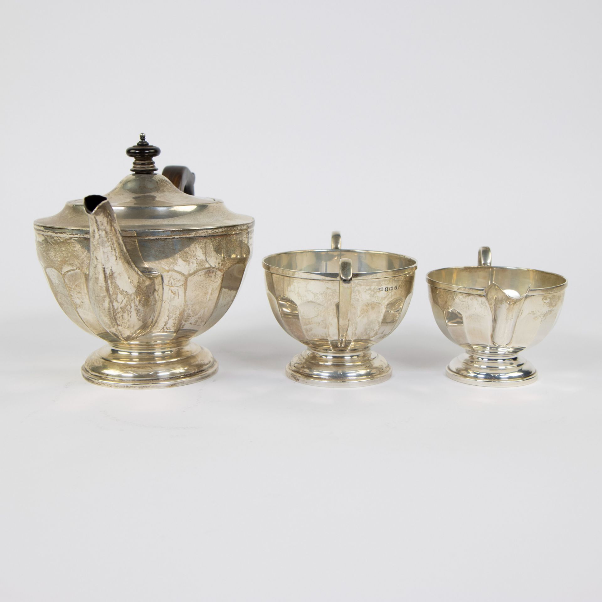 Art Deco tea set Sheffield - Image 4 of 5