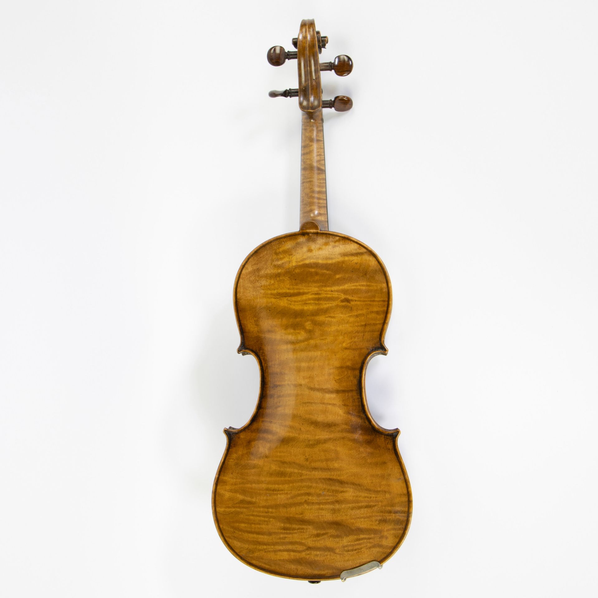 Violin 4/4, maker unknown, playable, case incl. - Image 3 of 5