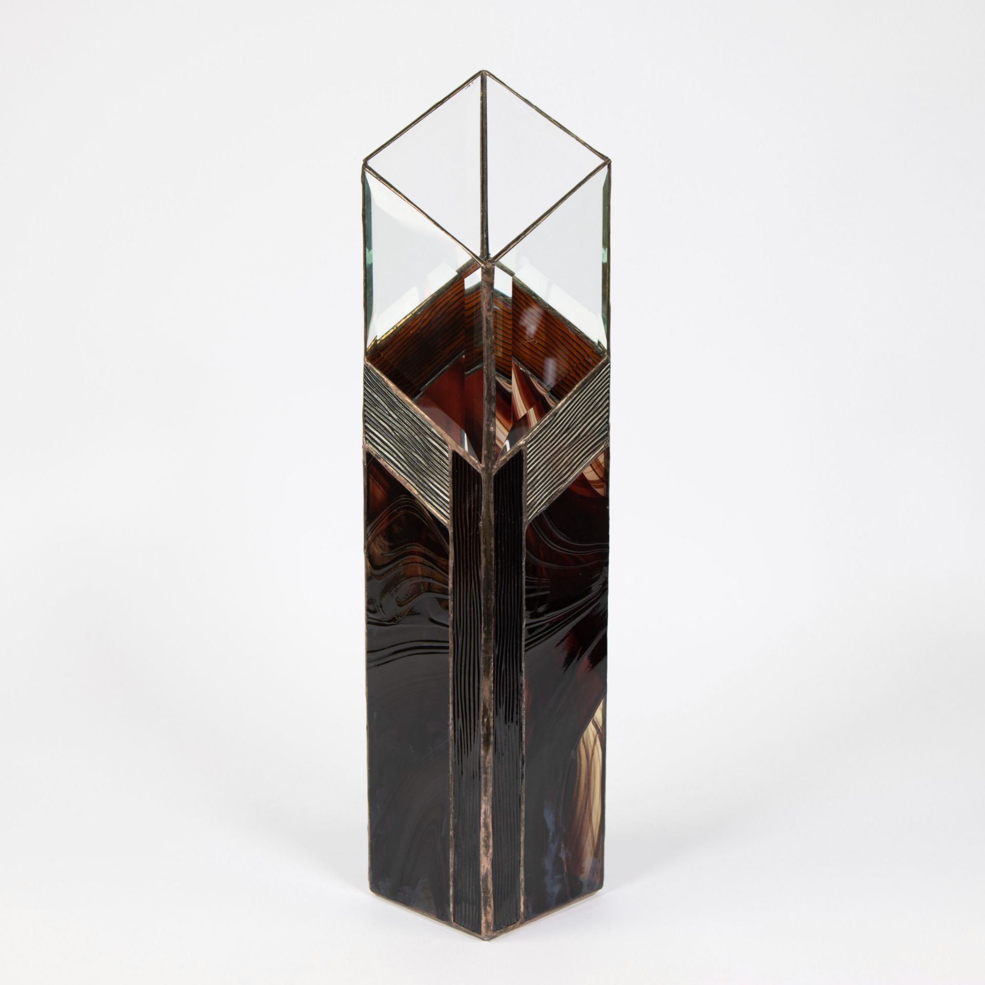 Contemporary glassware/vase by Dirk De Schepper