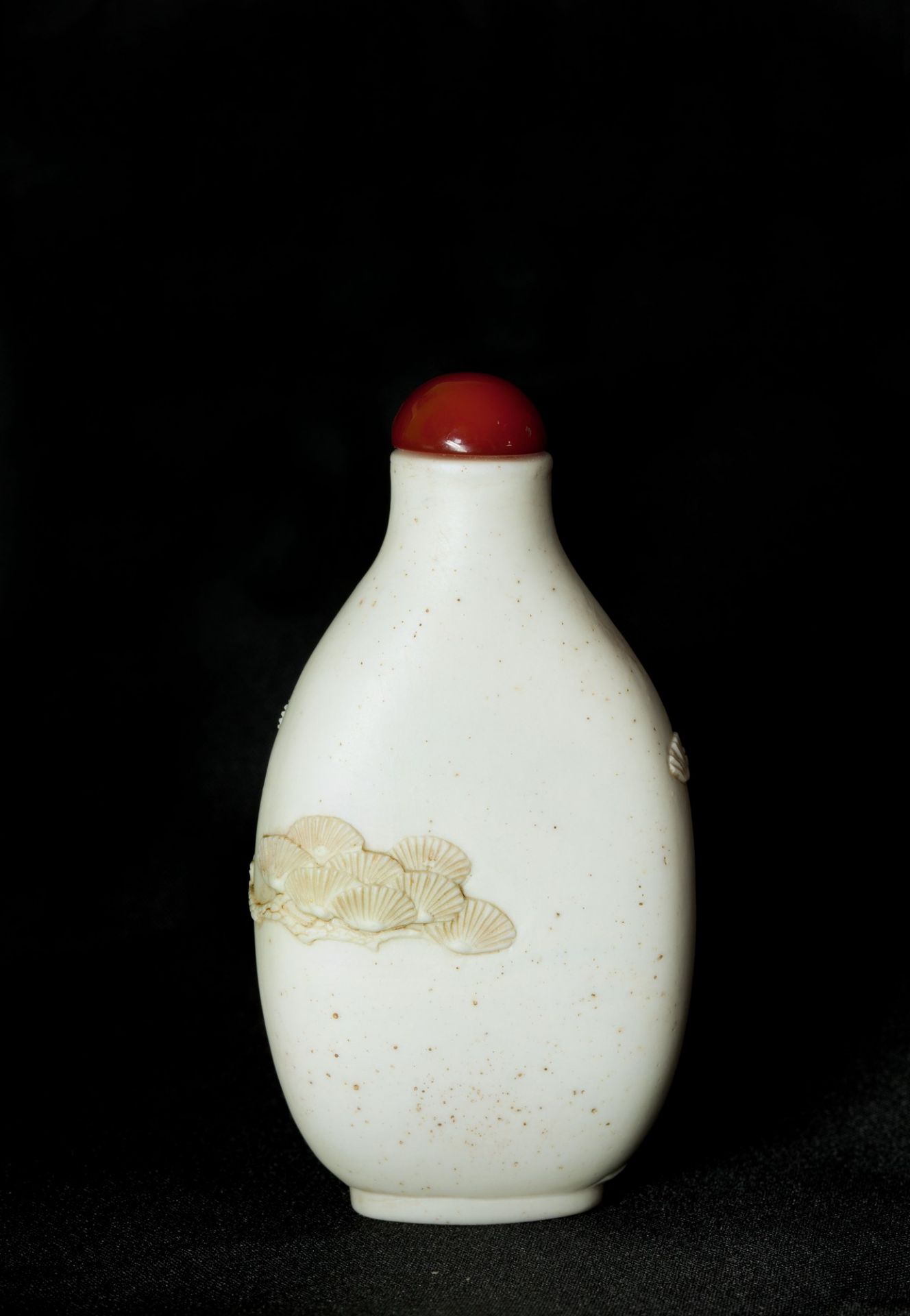 PORCELAIN SNUFF BOTTLE  h. 7.8 cm - Bild 2 aus 3