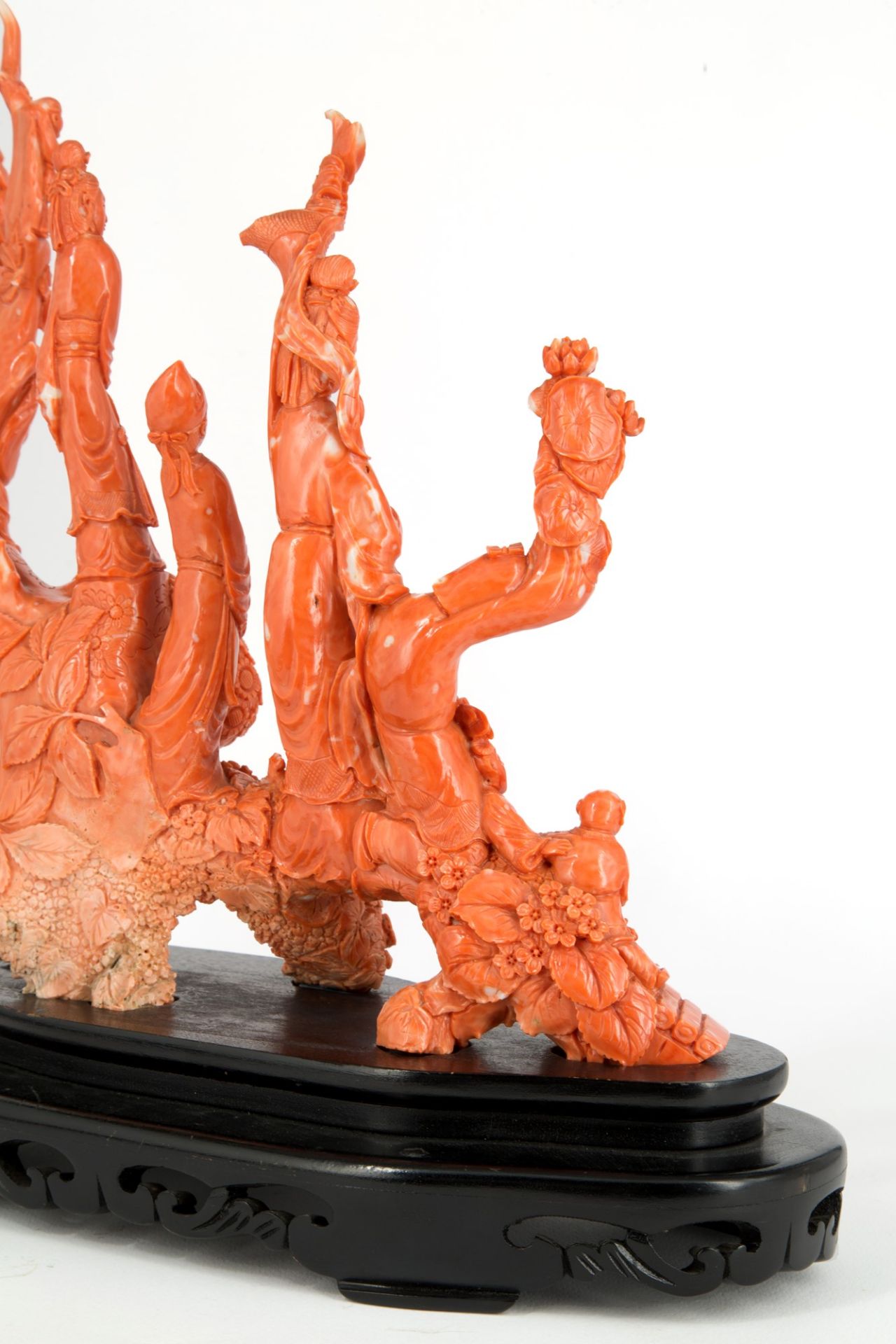 RAMIFIED MOMO CERASULOUS CORAL STATUE h. 28 cm x l 40 cm - Image 7 of 7