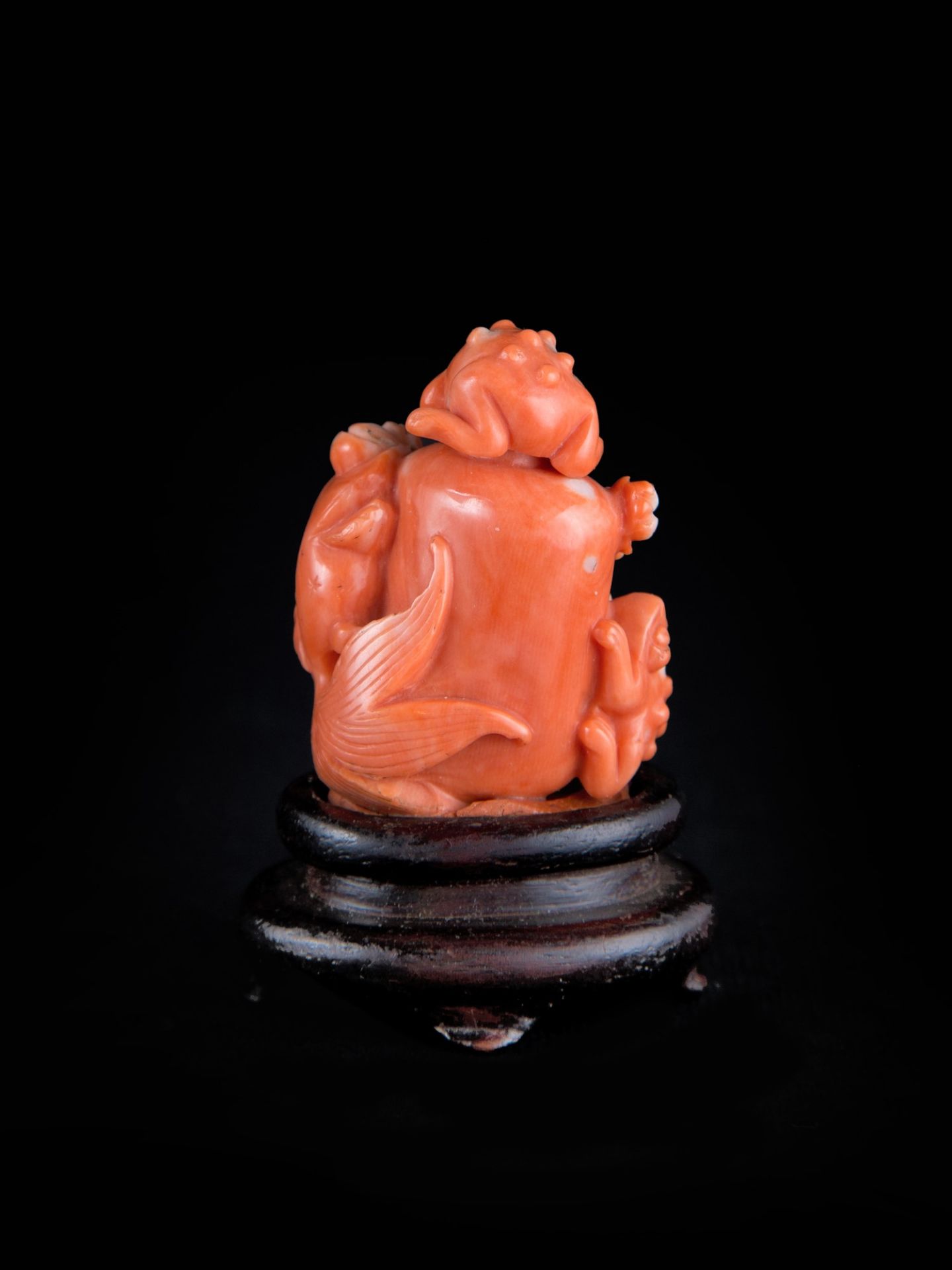 CORAL SNUFF BOTTLE h. 3.8 cm - Image 2 of 2