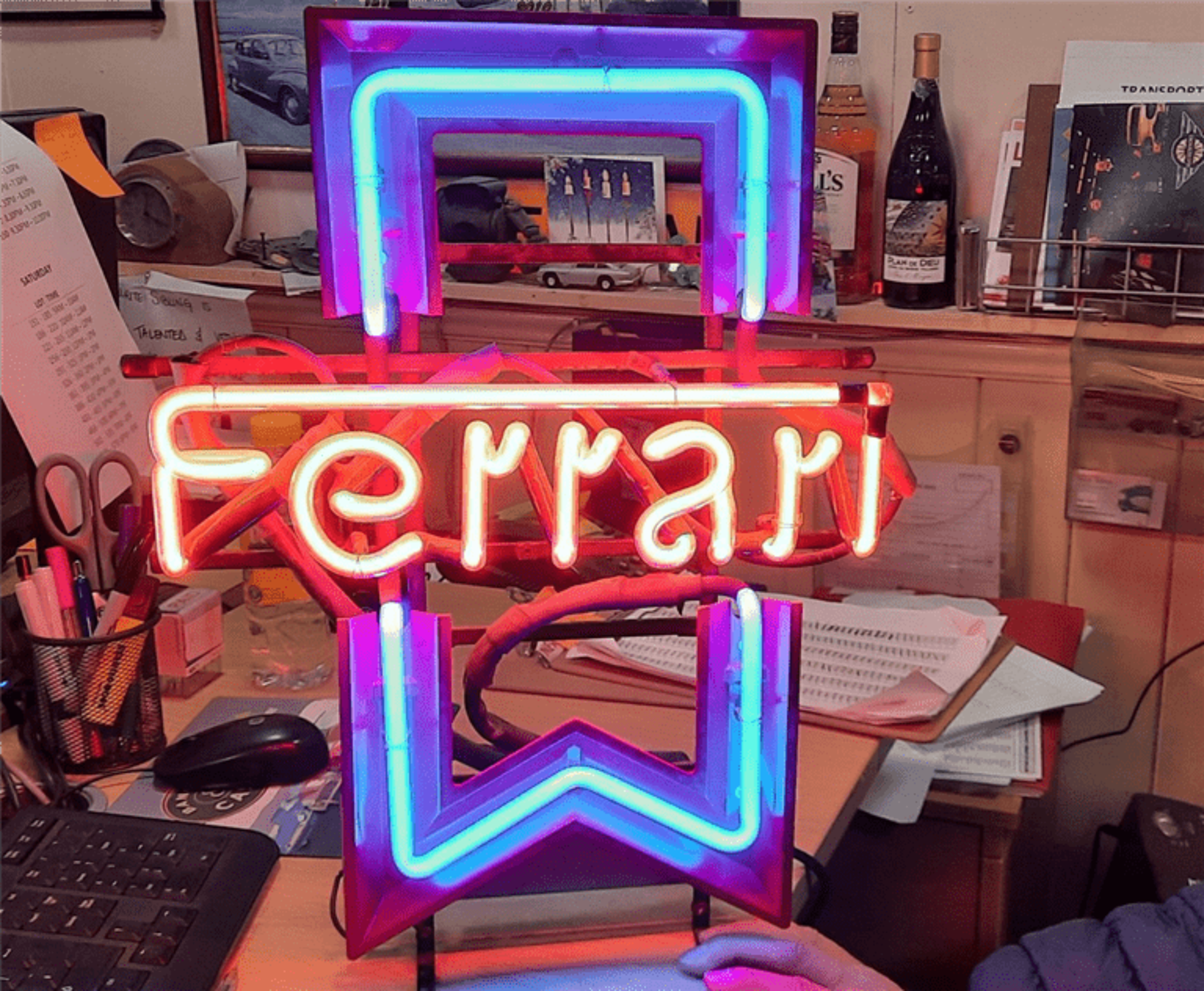 FERRARI NEON SIGN