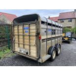 IFOR WILLIAMS STOCK TRAILER