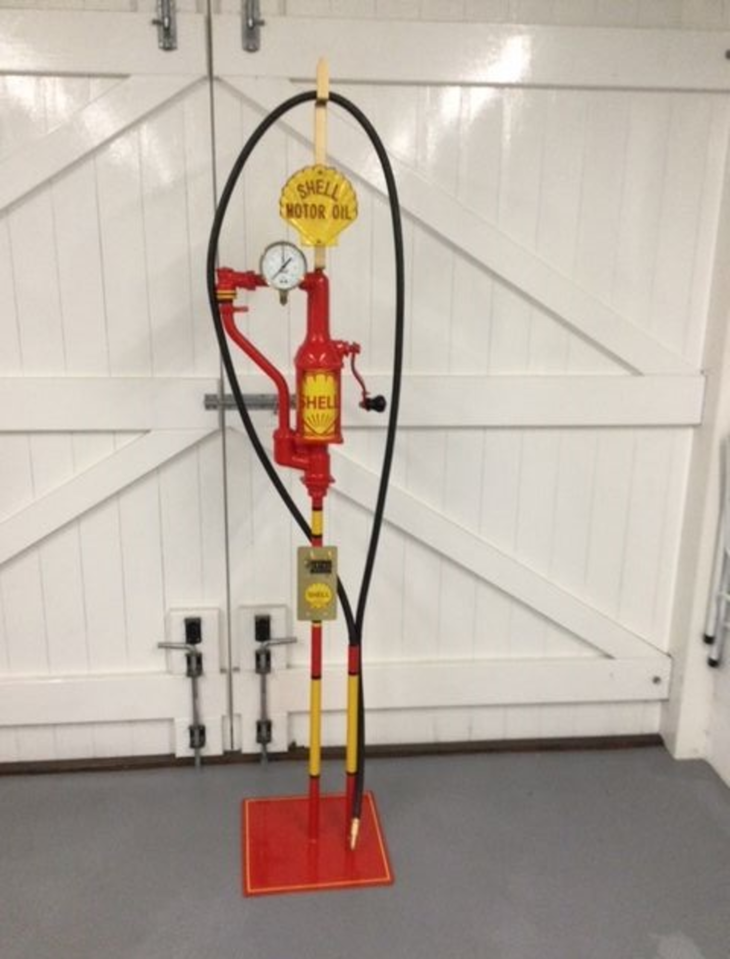 RENOVATED SHELL OIL PUMP