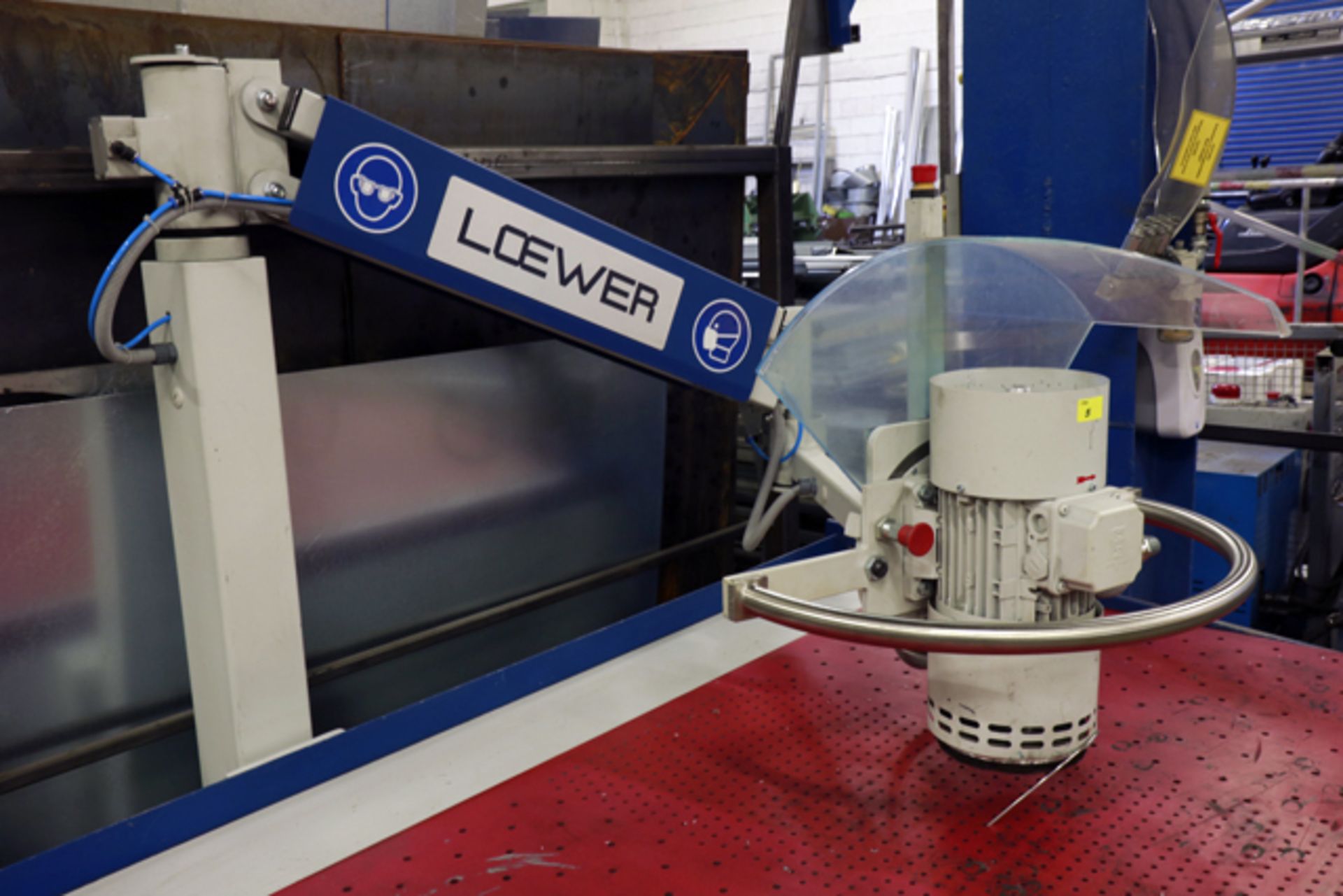 Loewer SWG Swing Arm Grinder with Downdraught Table - Image 3 of 5