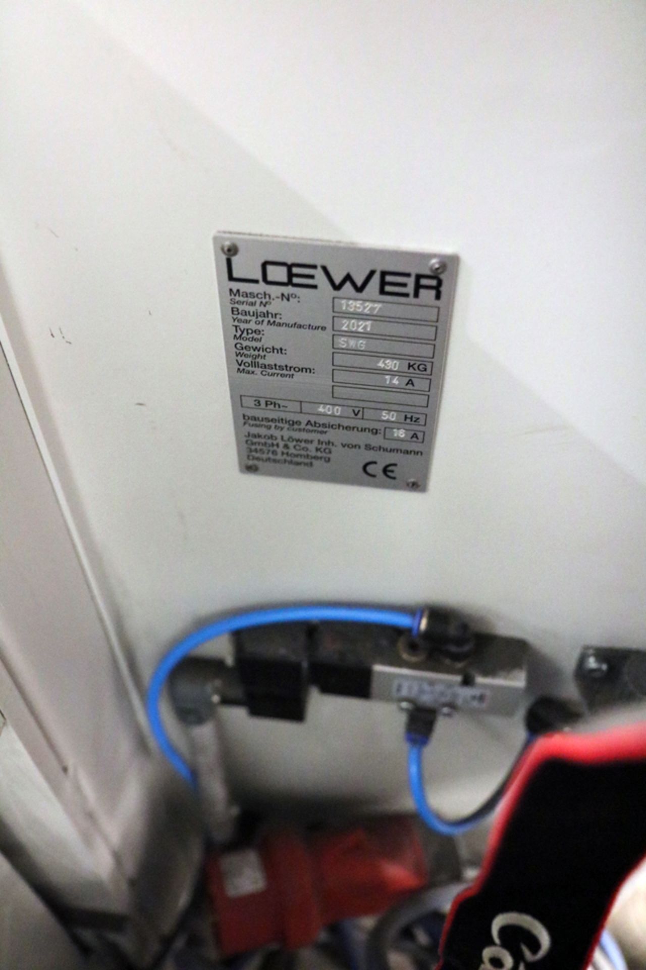 Loewer SWG Swing Arm Grinder with Downdraught Table - Image 5 of 5