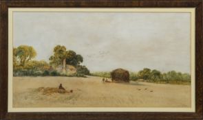 NEW HAMPSHIRE FARM, A WATERCOLOUR BY WILLIAM JAMES
