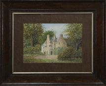 WOODLAND HOME, A WATERCOLOUR BY JOHN MITCHELL