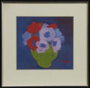 ANEMONES, AN OIL BY SHEENA BEGG