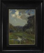 LANDSCAPE, AN OIL BY EVE BAKER