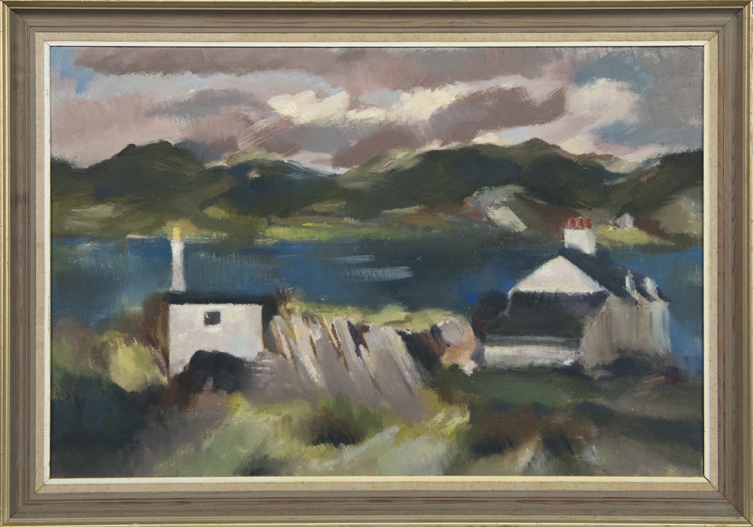 CROFT, AN OIL BY HUGH RAMSAY