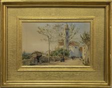 A PAIR OF WATERCOLOURS BY ALEXANDER WALLACE RIMINGTON