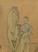 HORSE AND BOY, A PRINT AFTER PABLO PICASSO