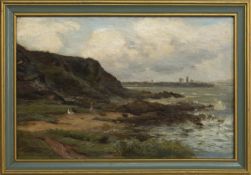 ST ANDREWS FROM ASPINDLE NOOK, AN OIL BY JAMES KNNEAR