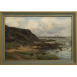 ST ANDREWS FROM ASPINDLE NOOK, AN OIL BY JAMES KNNEAR
