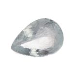 **AN UNMOUNTED AQUAMARINE