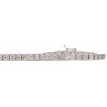 A DIAMOND TENNIS BRACELET