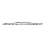 A DIAMOND TENNIS BRACELET