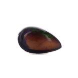 **AN UNMOUNTED BLACK OPAL