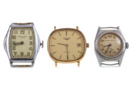 THREE GENTLEMAN'S WRIST WATCHES