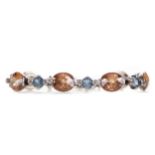 AN UNUSUAL TOPAZ BRACELET