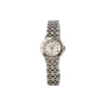 A LADY'S RAMOND WEIL TANGO STAINLESS STEEL QUARTZ WRIST WATCH