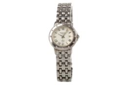 A LADY'S RAMOND WEIL TANGO STAINLESS STEEL QUARTZ WRIST WATCH