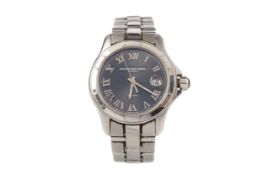 A GENTLEMAN'S RAYMOND WEIL STAINLESS STEEL AUTOMATIC WRIST WATCH