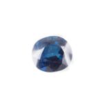 **AN UNMOUNTED SAPPHIRE