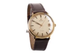 A GENTLEMAN'S OMEGA DE VILLE GOLD PLATED AUTOMATIC WRIST WATCH