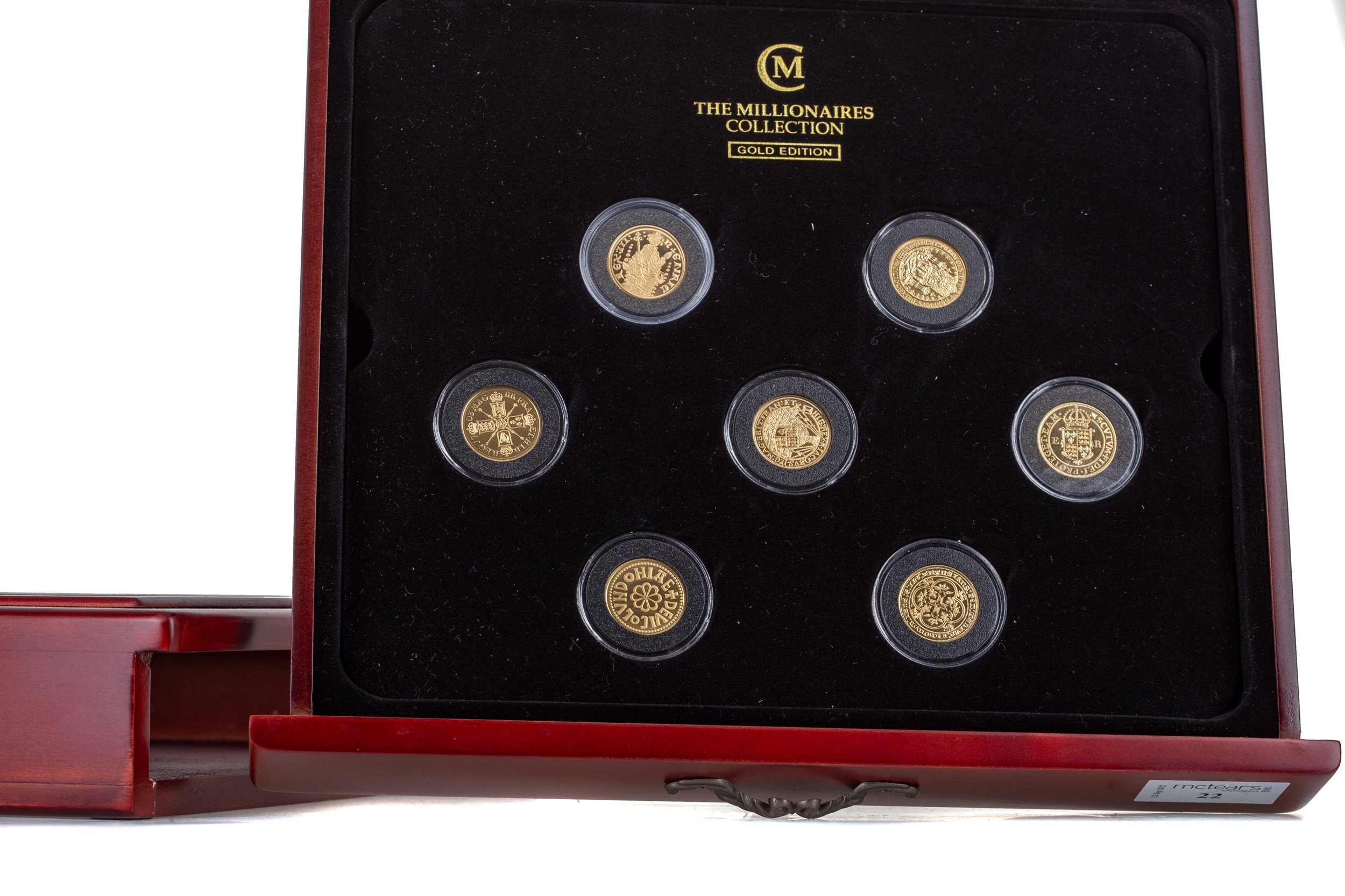 THE MILLIONAIRES COLLECTION GOLD EDITION COIN SET