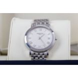 GENTLEMAN'S RAYMOND WEIL STAINLESS STEEL QUARTZ WRIST WATCH