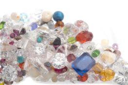 **A COLLECTION OF UNMOUNTED GEMSTONES