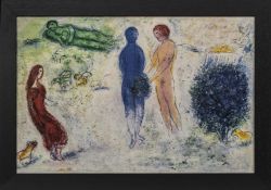ILLUSTRATIONS FROM DAPHNIS ET CHLOÉ, A PRINT AFTER MARC CHAGALL