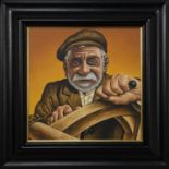 MASTER CARPENTER, AN OIL BY GRAHAM MCKEAN