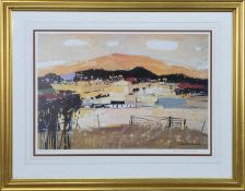 FARM GATE, ARRAN, A PRINT BY HAMISH MACDONALD