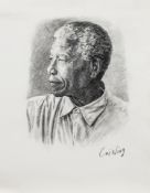 NELSON MANDELA, A PENCIL BY CUI NING