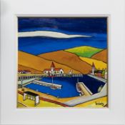 ROTHESAY, AN OIL BY IAIN CARBY