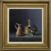 SIMPLE TOOLS, AN OIL BY IAN MASTIN