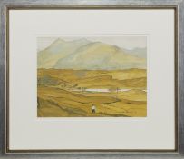 THE PASS OF BRANDER, ARGYLL, A WATERCOLOUR BY RICHARD DEMARCO