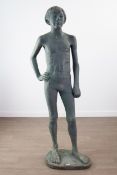 YOUNG BOY, A SCULPTURE BY ELEANOR CHRISTIE-CHATTERLEY