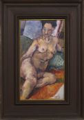 NUDE, AN OIL BY FYFFE CHRISTIE