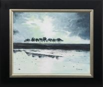 WINTER LANDSCAPE, AN OIL BY JOHN COLEMAN