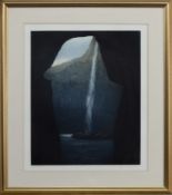 NATURAL ARCH, AN ETCHING BY TOM MACKENZIE