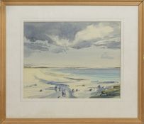 EAST COAST, TIREE, A WATERCOLOUR BY RICHARD ALRED