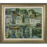 POLPERRO, AN OIL BY JOHN MCCUTCHEON