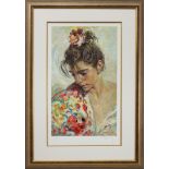 A SIGNED LIMITED EDITION SERIGRAPH BY JOSE ROYO