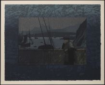THE DEPARTURE, AN ETCHING BY WILL MACLEAN